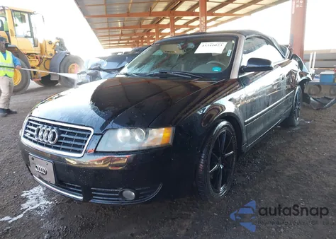 2005 Audi A4 3.0 from USA, damaged, VIN WAUDT48H85K007717